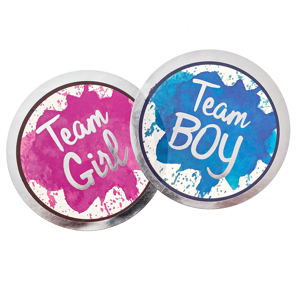 Team Girl Team Boy Stickers